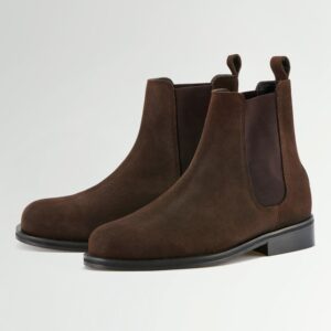 Brown Suede Chelsea Boot